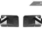 AutoTecknic Dry Carbon Front Air Inlet Trim Set - G87 M2