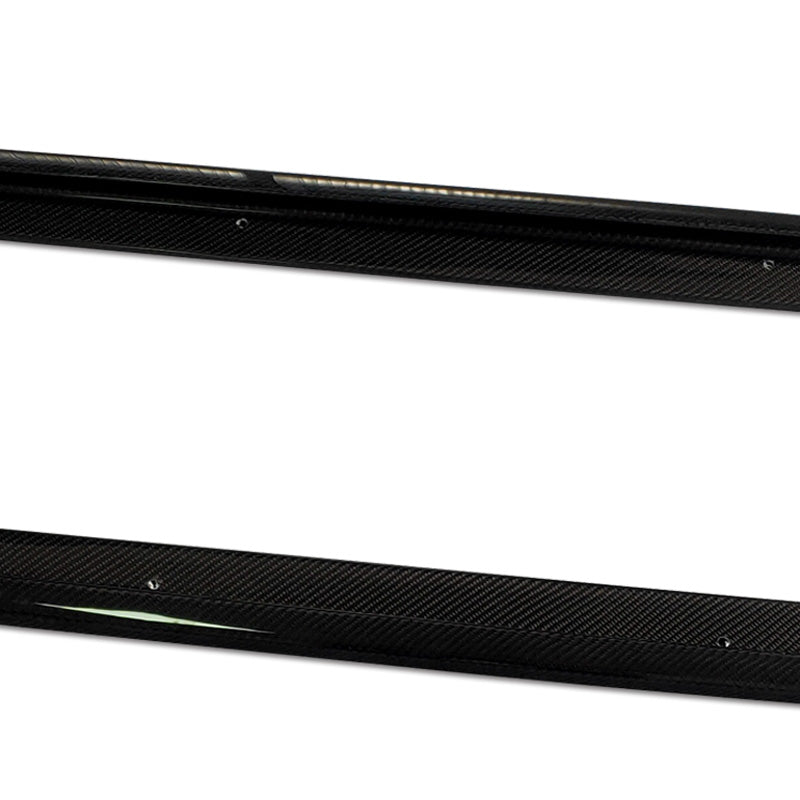 JDMuscle Tanso Carbon Fiber AM Style Side Skirt for 2020+ Toyota Supra - Graveyard Performance