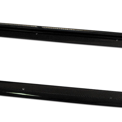 JDMuscle Tanso Carbon Fiber AM Style Side Skirt for 2020+ Toyota Supra - Graveyard Performance
