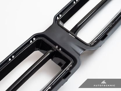 AutoTecknic Dry Carbon Motorsport Front Grille - G87 M2 - Graveyard Performance