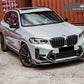 AutoTecknic Dry Carbon Front Bumper Trim Set - F97 X3M LCI | F98 X4M LCI
