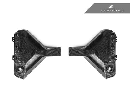 AutoTecknic Dry Carbon Rear Bumper Reflector Trim Set - G87 M2 - Graveyard Performance