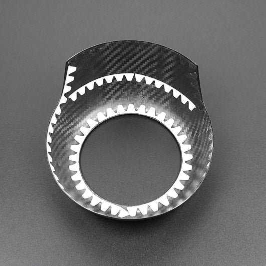 JDMuscle [22-25 WRX] Tanso Dry Carbon Fiber Air Bag Surround Cover