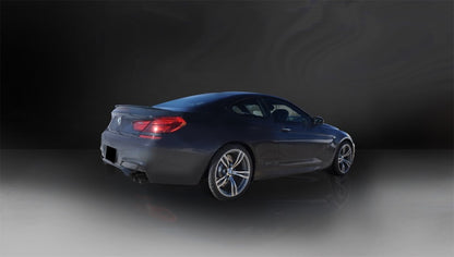 Corsa 2012-2017 BMW M6 F12 / F13 / F06 Black Sport Axle-Back Exhaust - Graveyard Performance