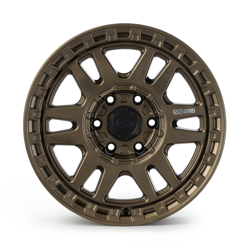 Enkei Trail-Tracker 18x9 / 6x139.7 BP / ET-12 / 106.1mm Bore - Matte Bronze Wheel
