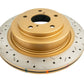 DBA 06-07 WRX / 05-08 LGT Rear Drilled & Slotted 4000 Series Rotor