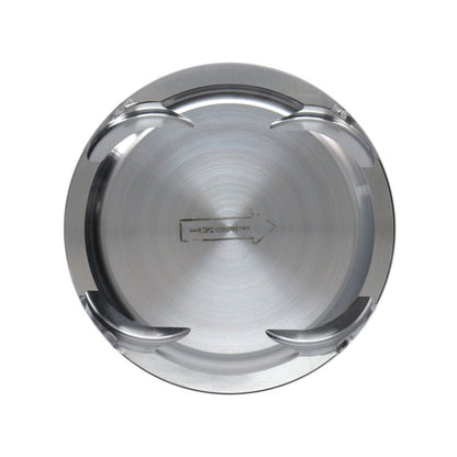 Manley 08+ Mitsubishi Evo X (4B11T) 86.5mm +.5mm Oversize Bore 9.0:1 Dish Piston Set with Rings - Graveyard Performance