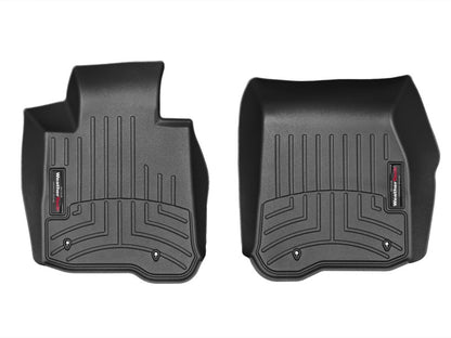 WeatherTech 14+ BMW 4-Series Front FloorLiner - Black - Graveyard Performance