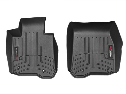 WeatherTech 14+ BMW 4-Series Front FloorLiner - Black - Graveyard Performance