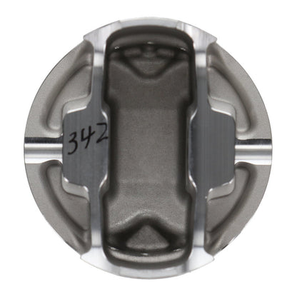Wiseco Acura 4v Domed +8cc STRUTTED 86.0MM Piston Shelf Stock - Graveyard Performance
