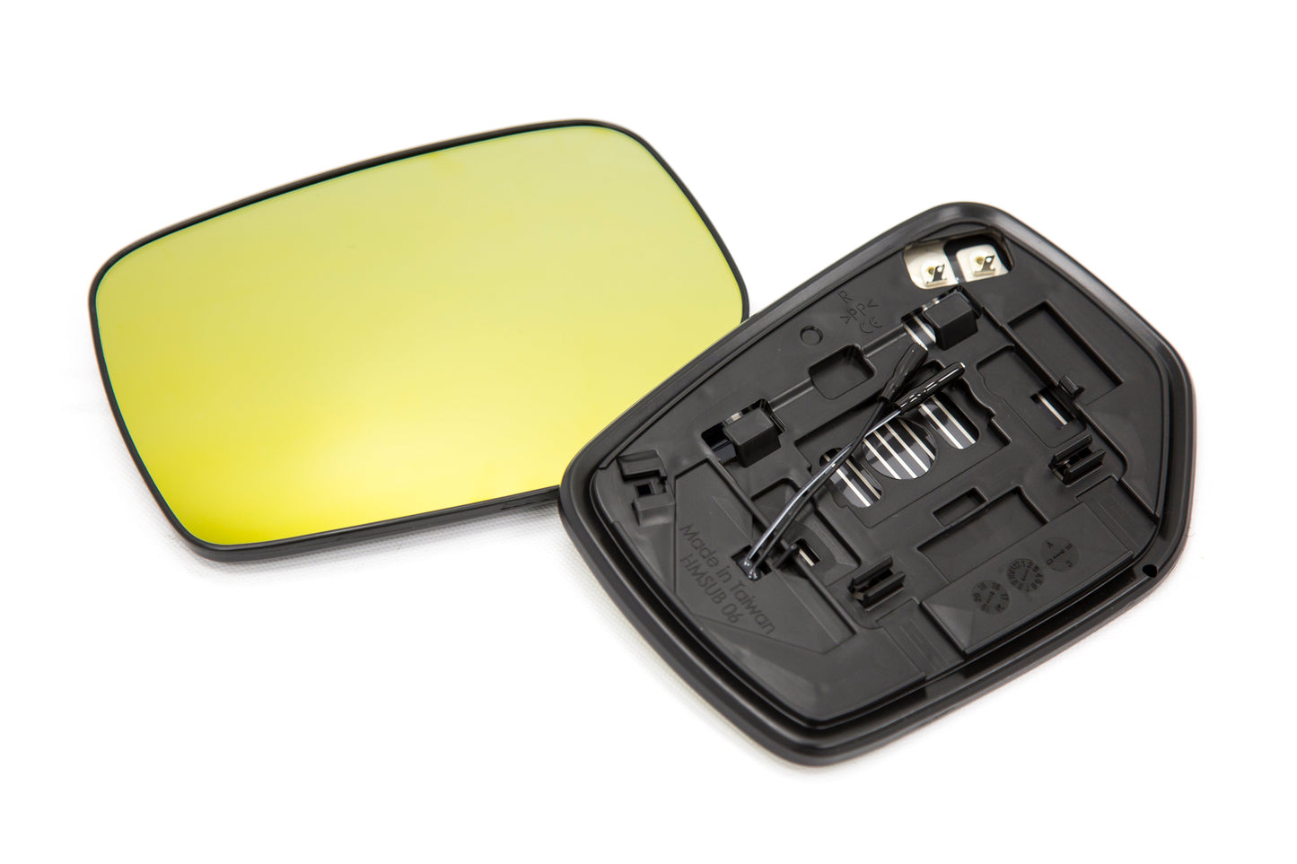 OLM Wide Angle Convex Mirrors with Defrosters (Golden) - 2015+ WRX / 2015+ STI - Graveyard Performance