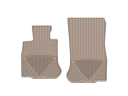 WeatherTech 12+ BMW 6-Series Front Rubber Mats - Tan - Graveyard Performance