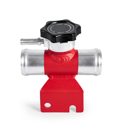 Mishimoto 08-15 Mitsubishi Lancer Evo X Coolant Fill Inlet - Red - Graveyard Performance