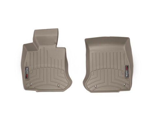 WeatherTech 12+ BMW 6-Series Front FloorLiner - Tan - Graveyard Performance