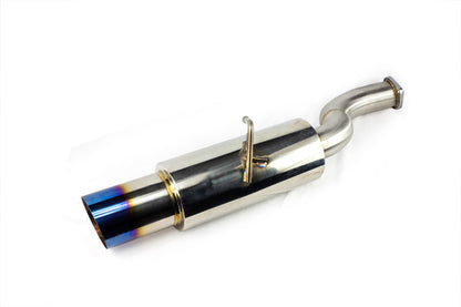 ISR Performance GT Single Exhaust - Hyundai Genesis Coupe 3.8 - Burnt Tip - Graveyard Performance