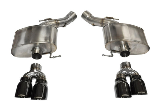 Corsa 2012-2017 BMW M5 F10 Black Sport Axle-Back Exhaust - Graveyard Performance