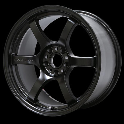 Gram Lights 57DR 17x9.0 +38 5x114.3 Semi Gloss Black Wheel - Graveyard Performance