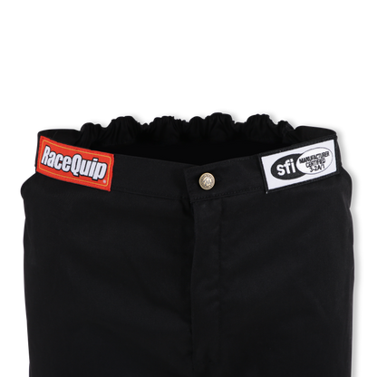 RaceQuip Black SFI-5 Pants Medium Tall - Graveyard Performance