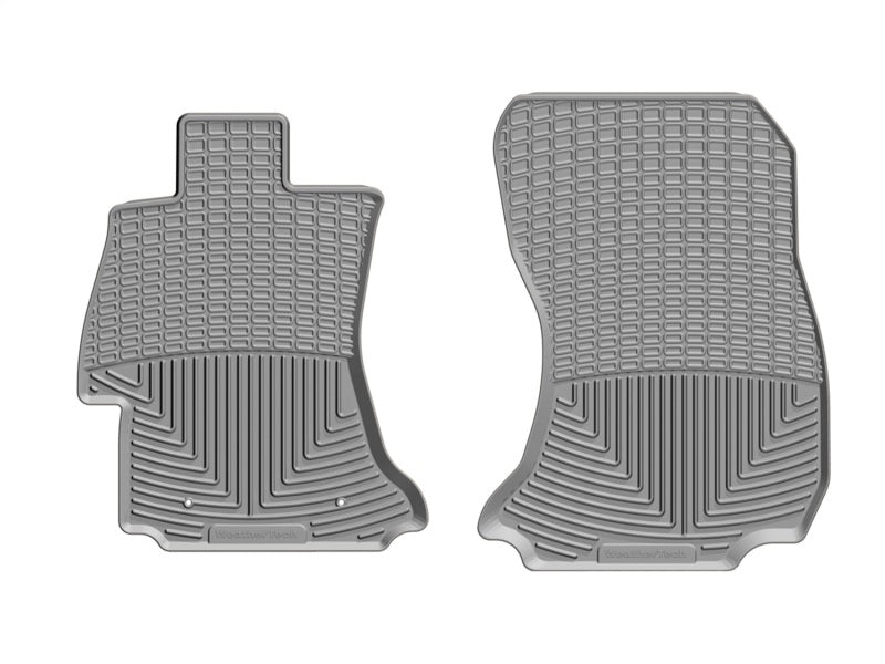 WeatherTech 16+ Subaru Crosstrek Front Rubber Mats - Grey - Graveyard Performance