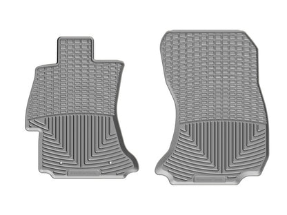 WeatherTech 16+ Subaru Crosstrek Front Rubber Mats - Grey - Graveyard Performance