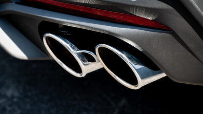 Borla 2024 Ford Mustang GT 5.0L V8 3 in ATAK Catback Non-Active Exhaust- Chrome Quad Tip - Graveyard Performance