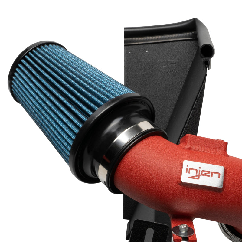 Injen 21-22 Toyota Supra 2.0L 4 Cyl. SP Short Ram Air Intake System - Wrinkle Red - Graveyard Performance