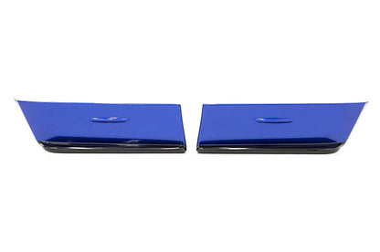 OLM Paint Matched/Gloss Black Rear Bumper Lip - World Rally Blue - 2015-2021 Subaru WRX / STI - Graveyard Performance