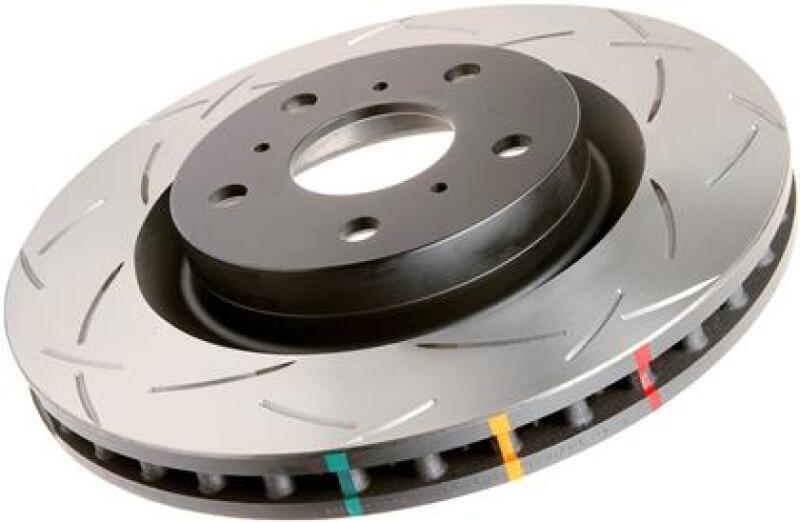 DBA 03-05 Audi S4 4.2L V8 Rear Slotted T3 4000 Series Rotor - Graveyard Performance