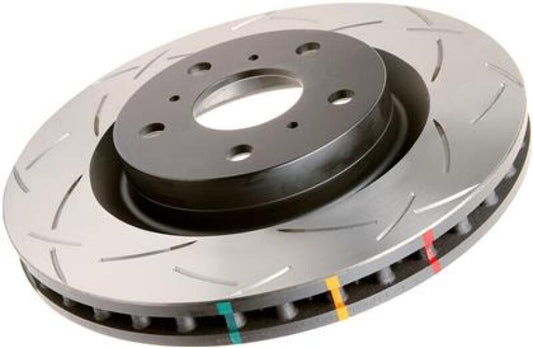 DBA 03-05 Audi S4 4.2L V8 Rear Slotted T3 4000 Series Rotor - Graveyard Performance