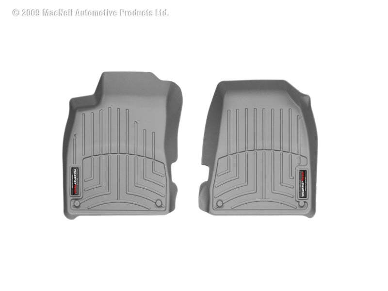 WeatherTech 02-08 Audi A4/S4/RS4 Front FloorLiner - Grey - Graveyard Performance