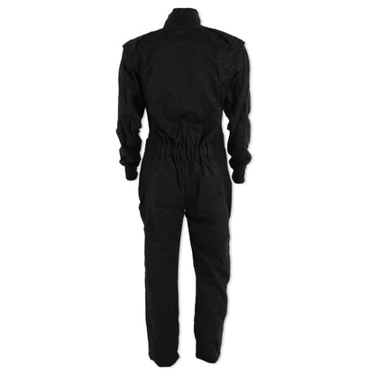 RaceQuip Black Chevron-1 Suit - SFI-1 Small - Graveyard Performance