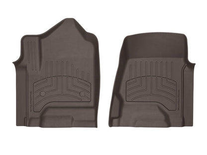 WeatherTech 2022+ Ford Explorer Incl. ST (6/7 Pssgr.) Front FloorLiner HP - Cocoa - Graveyard Performance