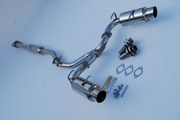 Invidia 12 Scion FRS/BRZ 60mm N1 Polish Tip Cat- Back Exhaust - Graveyard Performance