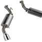 QTP 10-13 Chevrolet Camaro SS 6.2L 304SS AR3 Axle Back Exhaust w/4.5in Tips