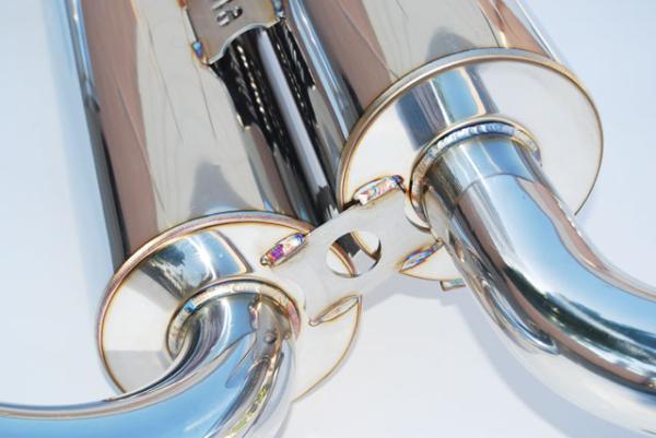 Invidia 07+ Infiniti G37 Coupe Gemini Single Layer Titanium Tip Cat-back Exhaust - Graveyard Performance