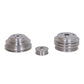 BBK 85-97 GM Truck 305 350 Underdrive Pulley Kit - Lightweight CNC Billet Aluminum (3pc)