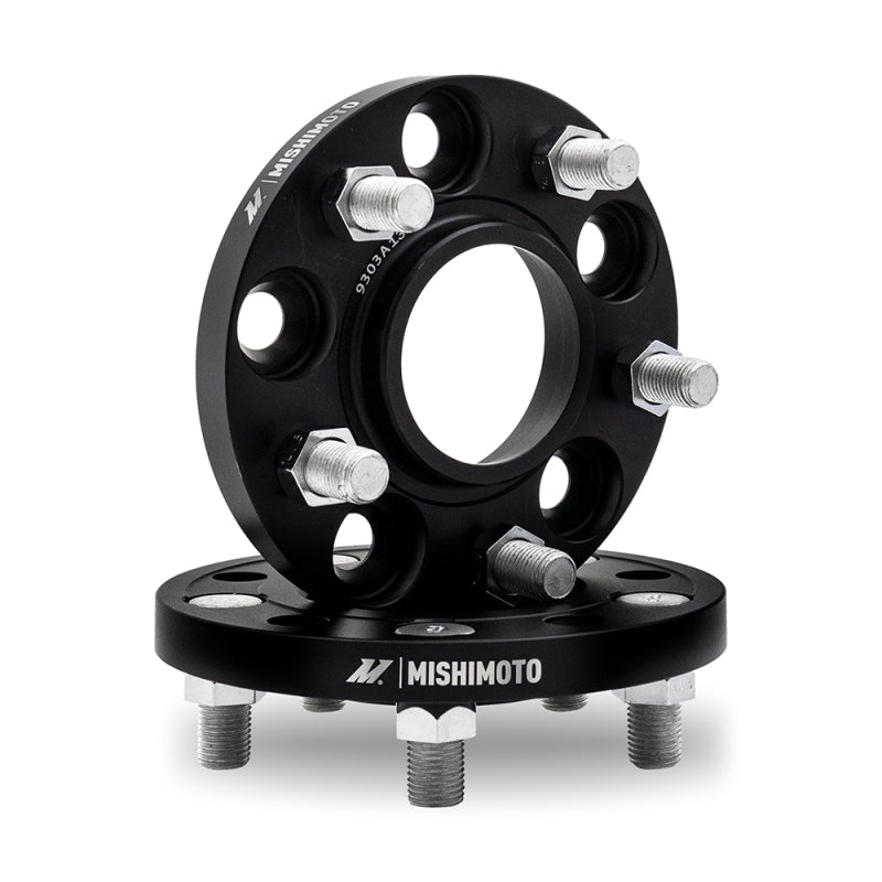 Mishimoto Wheel Spacers - 5x120 - 67.1 - 20 - M14 - Black - Graveyard Performance