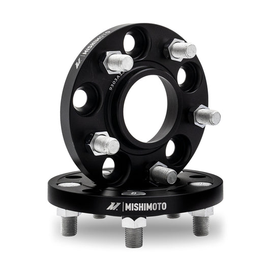 Mishimoto Wheel Spacers - 5x120 - 67.1 - 20 - M14 - Black - Graveyard Performance