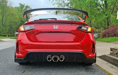 Rally Armor 23-26 Honda Civic Type R Black Mud Flap Light Blue Logo - Graveyard Performance