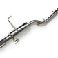 ISR Performance Series II - GT Single Exhaust System - Non Resonated - 95-98 Nissan 240sx (S14)