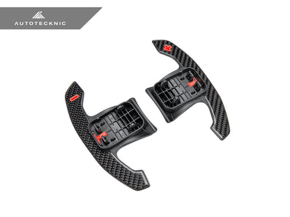 AutoTecknic Carbon Fiber Pole Position Shift Paddles - A90 Supra - Graveyard Performance