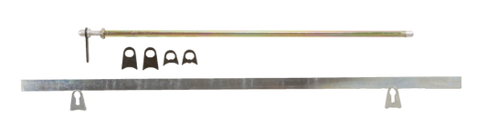 RaceQuip Net Mount Kit Spring Pin 19.5w/ Flat Bar