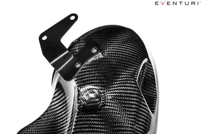 Eventuri Mercedes C190 / R190 AMG GT / GTS / GTR Black Carbon Intake + Engine Cover - Gloss