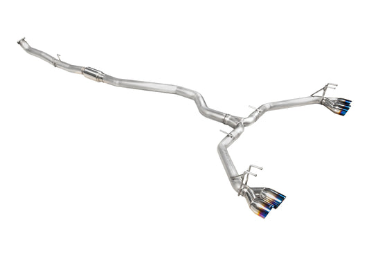 Stillen Honda Civic Cat-Back Exhaust Burnt Blue Tip For 22+ Honda Civic