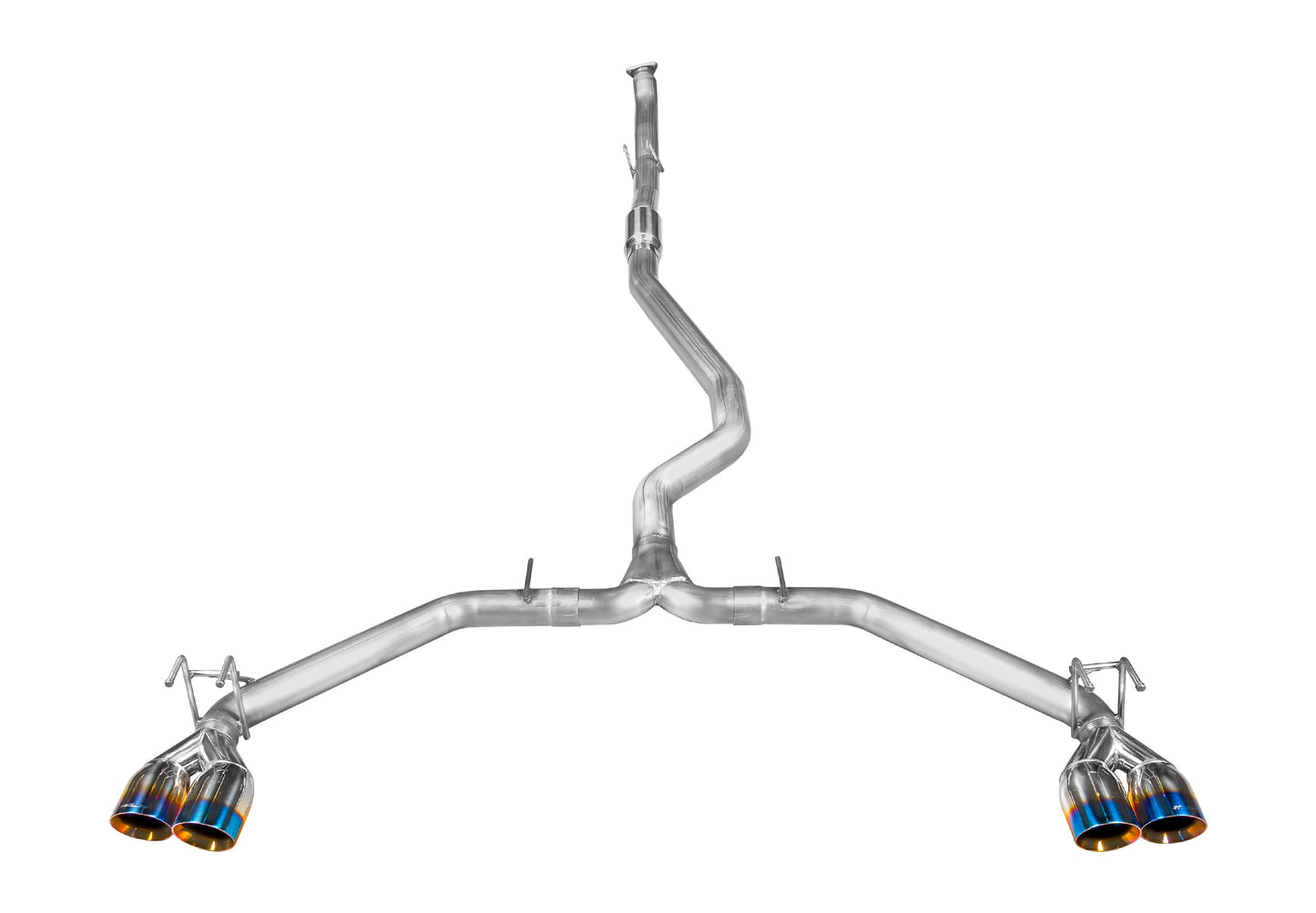 Stillen Honda Civic Cat-Back Exhaust Burnt Blue Tip For 22+ Honda Civic