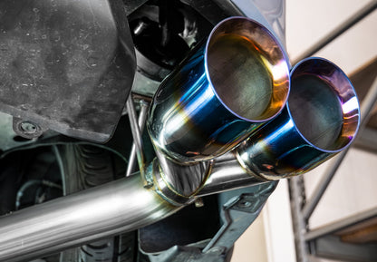 Stillen Honda Civic Cat-Back Exhaust Burnt Blue Tip For 22+ Honda Civic