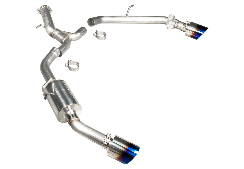 Stillen Hyundai Elantra N Cat Back Exhaust System Burnt Stainless Steel Tip For 22-23 Hyundai Elantra N