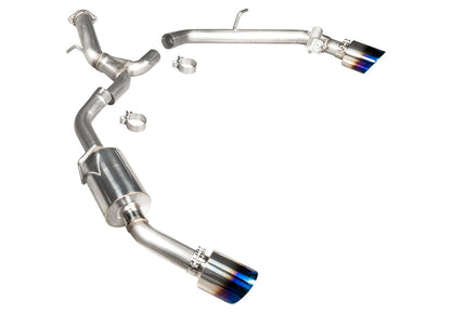 Stillen Hyundai Elantra N Cat Back Exhaust System Burnt Stainless Steel Tip For 22-23 Hyundai Elantra N