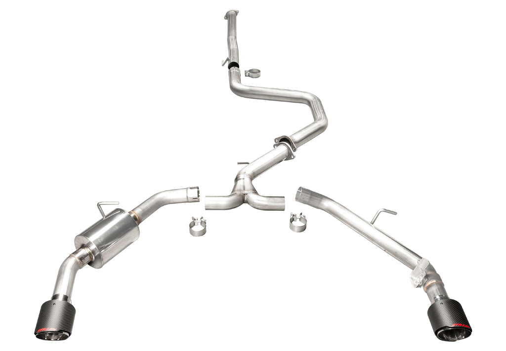 Stillen Hyundai Elantra N Cat Back Exhaust System Carbon Fiber/Stainless Steel Tip For 22-23 Hyundai Elantra N