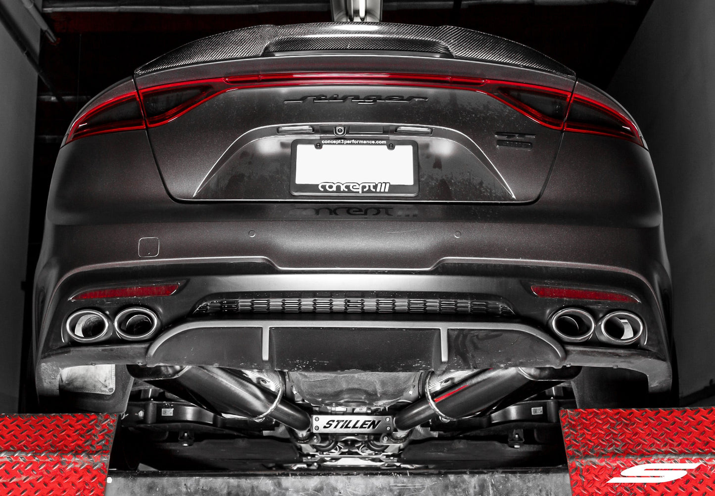 Stillen Kia Stinger GT Cat Back Exhaust AWD/RWD 3.3L Twin Turbo For 18-22 Kia Stinger GT